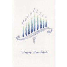 Grusskarte Happy Hanukkah