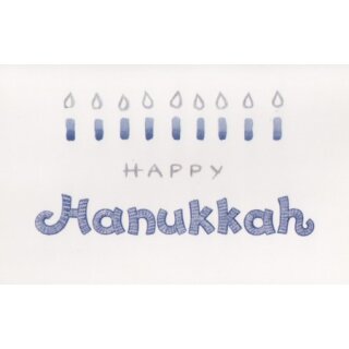 Greeting Card Happy Hanukkah