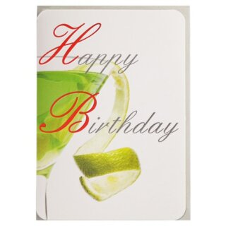 Happy Birthday Card Cocktail