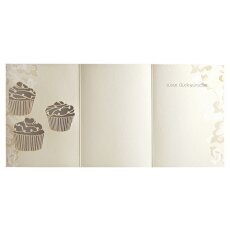 Geburtstagskarte Leckere Cupcakes Muffins mit Kerze