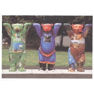 Postkarte Circle of United Buddy Bears