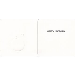 Geburtstagskarte Lass knallen