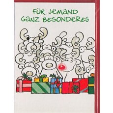 Minikarte Geschenkanhänger Für Jemand ganz...
