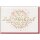 Hochzeitskarte Pastell mit Gold fröhliche Tupfen