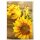 Grußkarte Viel Kraft: Sonnenblumen