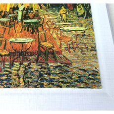 Kunstkarte van Gogh Caféterrasse am Abend - mit...