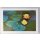 Kunstkarte Monet Seerosen - mit Passepartout