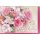 Geburtstagskarte Blumenstrauß rosa-pink