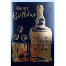 Geburtstagskarte Guter Whisky