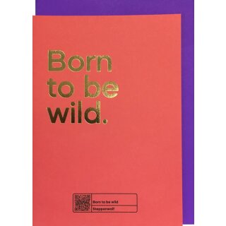 Musikkarte-Born to be wild