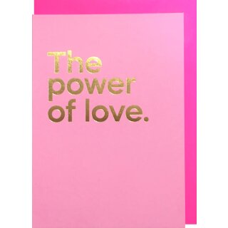 Musikkarte-The power of love