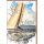 Geburtstagskarte Segelboot mit Anker-Applikation