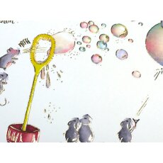 Geburtstagskarte Mäuse bunte Abenteuer