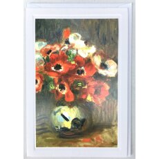 Kunstkarte Renoir: Anemonen